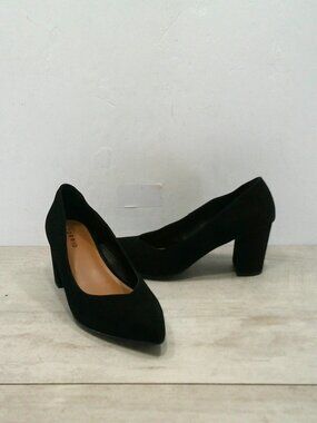 Torrid Retro Pinup Style Pointed-toe Block Heel Pumps Sandals Size 9.5 WW | Wide
